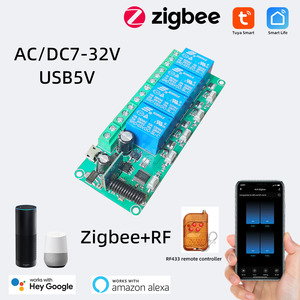 DIY-DC-04Z 4CH Tuya Smart <strong>Zigbee</strong> Switch <strong>Module</strong> - Product Image 3