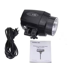 Küçük fotoğraf K-180A V/LED el feneri V kutu paketi için Godox 110 Mini Master Studio 220 180WS 45GN ön flaş fonksiyonu - Product Image 4