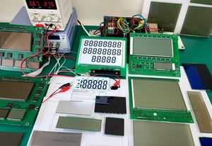 Personalizzato monocromatico in metallo Pin segmentato numerico Display LCD olio scheda 6 cifre 7 segmento Display LCD per pompa di benzina - Product Image 3