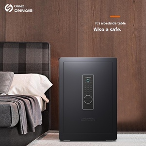 Onais-Alarma Fija Inteligente de Acero PARA EL Hogar, Antirrobo Pequeño con Cerradura de Llave, Caja Fuerte a Prueba de Fuego