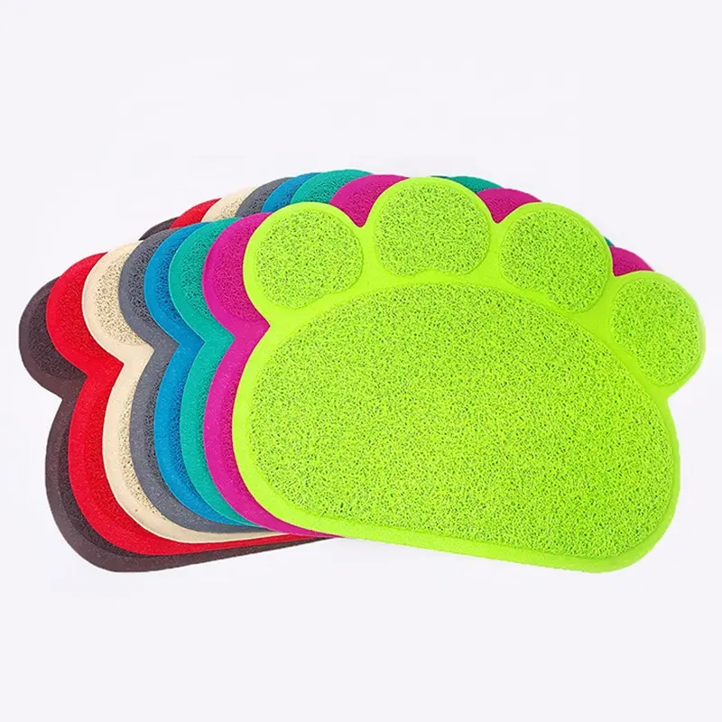 Anti Slip Popular Style PVC Productos para mascotas Pet Cat Litter Toilet Mat