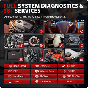 2024 Autel nuovi strumenti di diagnostica per trasmissione automatica Autel MaxiSYS Elite II Pro 2 anni aggiornamento avanzato strumenti di programmazione ECU - Product Image 4