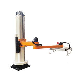 Automatisches Laden und Entladen einer für zwei Schneid produktions linien für die Blech bearbeitung - Product Image 1