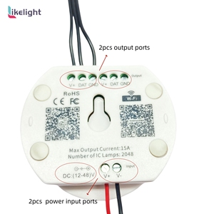 Контроллер приложения DC12V-DC24V Wi-Fi с поддержкой Alex и google assistant домашней системы, мульти фестивалей и режимы «сделай сам» - Product Image 5