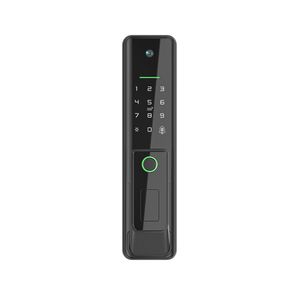 JIXIN Wifi Smart Türschloss mit Fernbedienung Tuya App Ttlock Finger abdruck & Numerischer Code Reader Tuya App Door Viewer - Product Image 6
