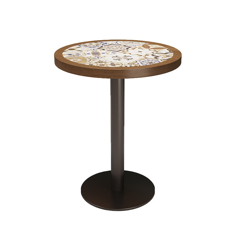 Carrelage en porcelaine enveloppé de bois massif-6060 cm