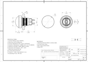 Supporto superficiale da 22mm di montaggio in metallo pulsante 4pin pulsante a fungo verde momentaneo interruttore a pulsante per il sistema di controllo della porta di uscita - Product Image 2