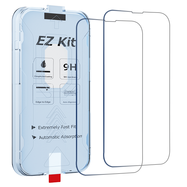 $0.57-$1.07 tempered glass protector with install tool
