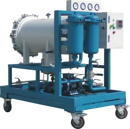 Coalesence móvel desidratação óleo purificador sistema para turbina óleo filtrtaion