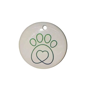 Etiqueta de identificación de mascota con anillo de Metal, RFID, epoxi, NFC, programable, código QR - Product Image 5