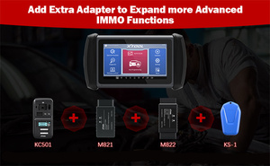 10,000+ Vehicle Coverage XTOOL InPlus IK618 Key <strong>Programming</strong> Tool With KC100 EEPROM Adapter Support Bi-Directional Control 2024 - Product Image 5