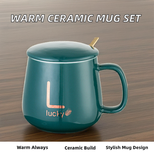 2025新型恒温马克杯自动加热现代设计绝缘陶瓷不倒翁 - Product Image 3