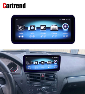Nuovo arrivo Monitor di navigazione GPS angolo per Mercedes classe C W204 posizionamento Dashboard lettore CD per i modelli di 2008 2014 - Product Image 1