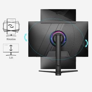TCOIOR 27インチフラットモニターHDR 180HzコンピュータスクリーンLCDコンピュータモニター2K 2560x1440 4K 144Hz IPSパネルスタジオモニター - Product Image 3