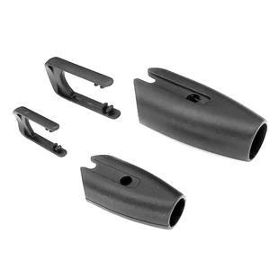 Westkust Paracord Black Plastic Touw Klemmen Creëren Leidt Lijnen Lunge Lijnen Cross Banden Plastic Koord <span class=keywords><strong>Lock</strong></span> Gesp - Product Image 1