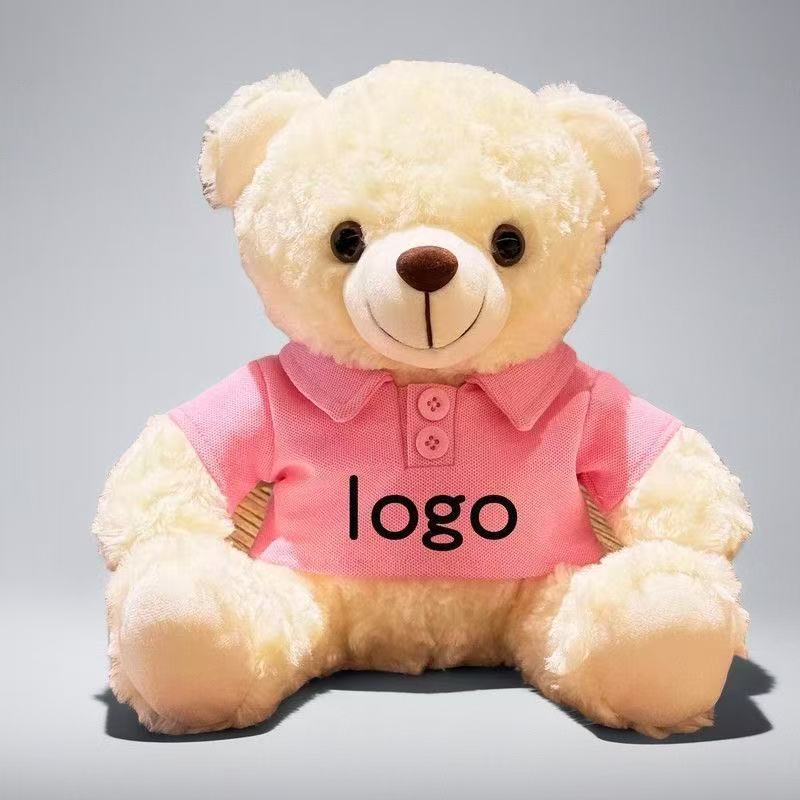 polo rose-ours blanc