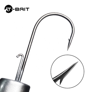14G <span class=keywords><strong>3</strong></span> renkler 10 adet renkli 3D büyük gözler kurşun balık kafası Jig kanca ile Spinner tuzlu tatlısu balıkçılık için