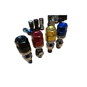 Hf 20pcs 44mm Racing R40 Phong Cách Dự Án <span class=keywords><strong>kics</strong></span> Racing sắt bánh xe Racing <span class=keywords><strong>Lug</strong></span> <span class=keywords><strong>Nuts</strong></span> đối với Honda TOYOTA Mazda - Product Image 2