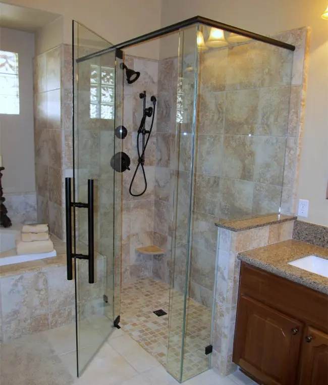 سلامة الزجاج دش الشاشة باب حمام 2 أبواب الحمام الذكية مرفقات الاستحمام