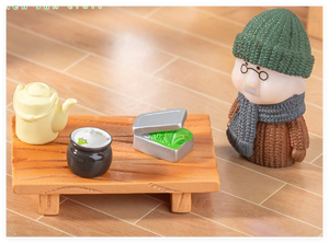 Trung Quốc Phong Cách Cũ 3D Nhựa Thủ Công Chổi Bình Khí Nước Bếp Than Ấm Đun Nước Soong Quét Dọn Hộp Ăn Trưa Tự Làm Thu Nhỏ Nhà Búp bê Bộ Dụng Cụ - Product Image 5