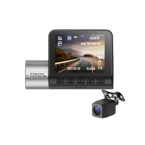 V50 Wifi汽车黑匣子4K & 2K + 1080P双行车记录仪前后视图摄像头停车监视器汽车安全夜视索尼传感器 - Product Image 1