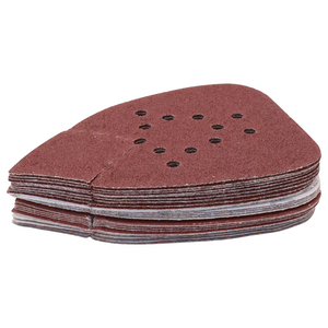 Chuột Sanding Pads 12 lỗ móc và vòng lặp giấy nhám Palm nhôm oxide các loại Grit cho Black & deckers Sander - Product Image 1