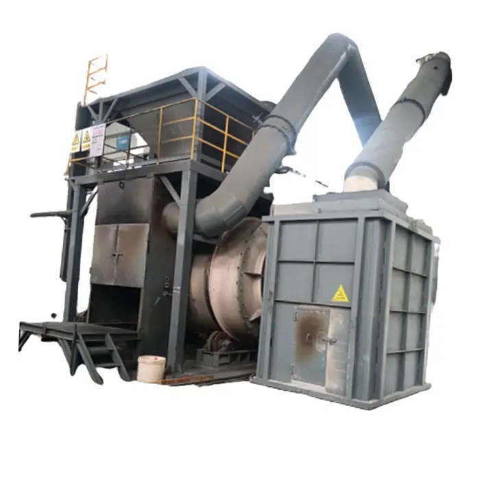 Horno de fusión industrial de grado superior, horno rotatorio duradero, horno de fundición de cobre de chatarra para reciclaje de cobre de plomo
