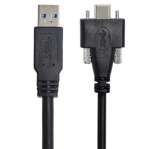 USB3.0ตัวผู้เป็นตัวต่อชนิด C ตัวผู้พร้อมสายดาต้าแบบมีสกรูแผงสาย USB 3.0ชนิด C พร้อมสกรูสาย USB 10g - Product Image 2