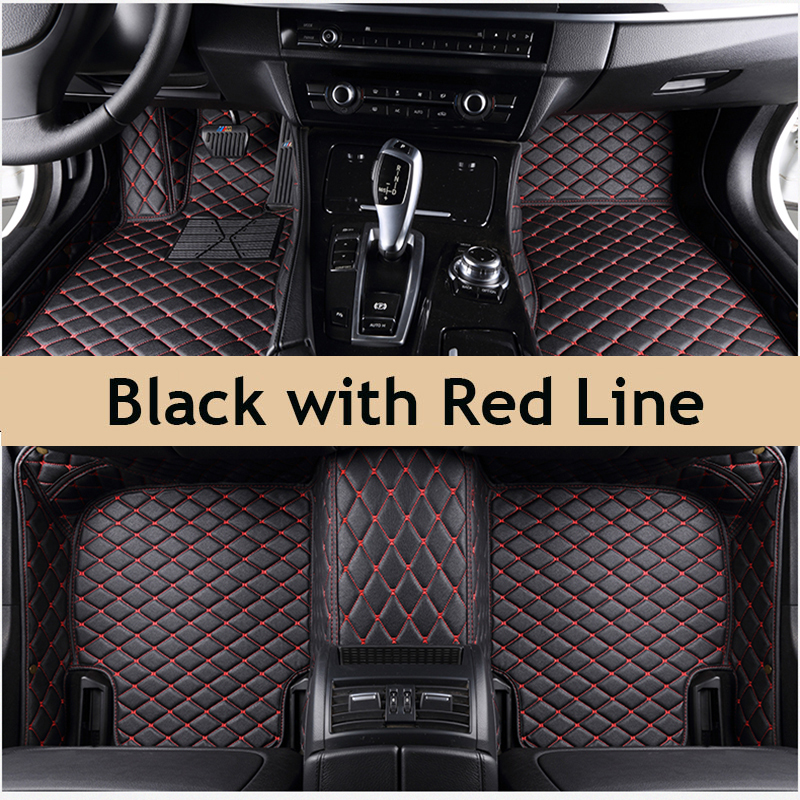 black and red line