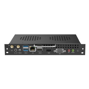Black Embedded Server Linux Comput ConWifi In-Tel I3 I5 I7I9モジュールホストAndroid80ピン産業用ミニコンピューターOps Pc - Product Image 5