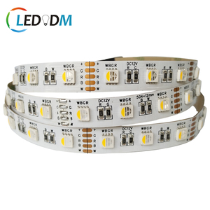 แถบไฟ LED ควบคุมระยะไกล5050 RGB RGBW WW PW CW 12V 24V ไฟ LED มีความยืดหยุ่น CE ETL ROHS ผ่าน - Product Image 1