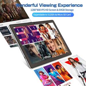 Quad Core Wifi Tablet Android 12 10,1 Wifi6 6GB + 64GB 1280*800 IPS Tablet 2,0 M + 8,0 M Tablet PC - Product Image 5