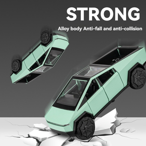 Diecast <strong>Model</strong> Car 1:24 T Cybertruck RV Vehicle <strong>Models</strong> with Sound and Light Pullback Door Open Decorate Collect Metal Car Mode - Product Image 2