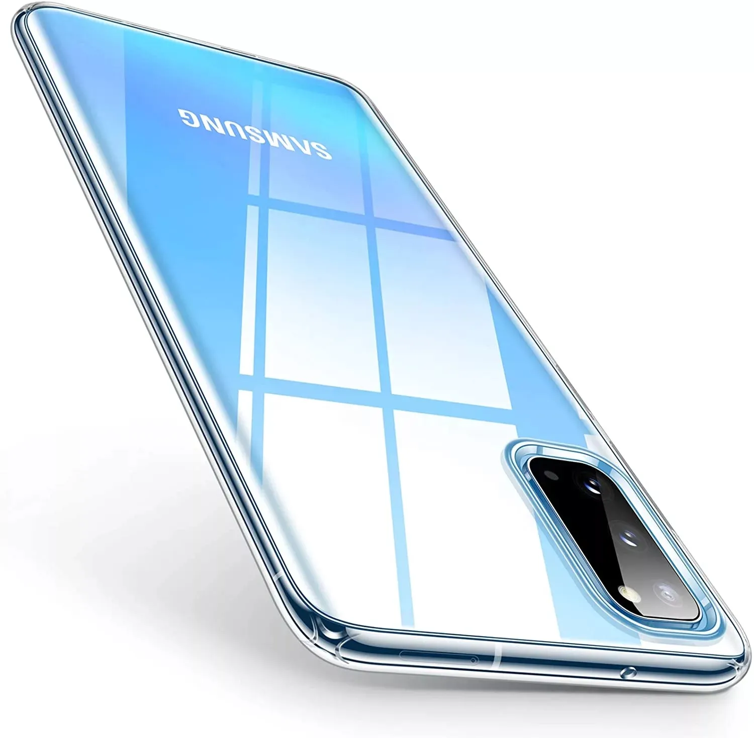 Coque de téléphone en TPU pour iPhone 15, 14, 1.0mm, ultra transparente, antichoc, coque arrière souple pour Samsung Galaxy S22 plus S23