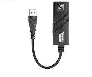 USB3.0การ์ดเครือข่ายแบบมีสายกิกะบิตที่มีอินเตอร์เฟซ RJ45อะแดปเตอร์เครือข่ายอีเทอร์เน็ตการ์ดแลนไร้สายสำหรับแล็ปท็อปฟรีไดรฟ์ภายนอก
