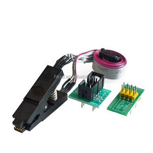 Clip di prova SOIC8 SOP8 per EEPROM 93CXX/25CXX/24CXX programmazione in-circuit su programmatore USB - Product Image 1