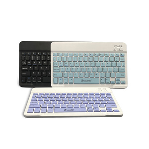 超薄型BTワイヤレスキーボードスーパースリムオフィスキーボード正方形キーポータブルコンピューターキーボードブランドKBT-001A - Product Image 5