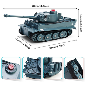 Новые игрушки JJRC Q85 RC модель танка 2,4G с дистанционным управлением программируемый гусеничный Танк автомобиль звуковые эффекты Военный танк 1/30 RC Автомобильная игрушка - Product Image 3