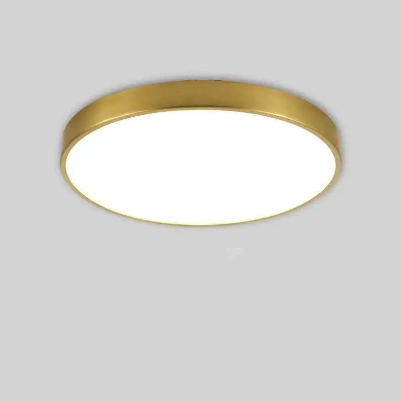 Lampadario plafoniera da cucina plafoniere in rame tavolo da pranzo casa luce LED soffitto per soggiorno