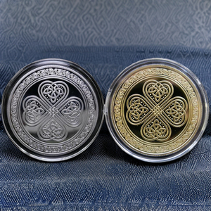 金瑞祥厂家定制电镀金属定制价值硬币冲压工艺Logo铝合金奖牌纪念品礼品