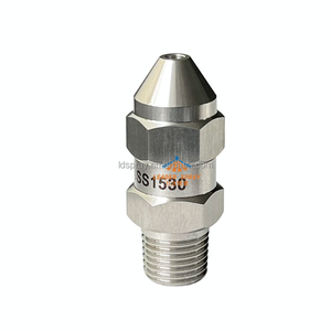 狭い角度ジェットフルコーネノズル15 30度ステンレス鋼真鍮固体GG30 G30 HH30ハイインパクトパイプラインクリーン洗浄スプレー - Product Image 1