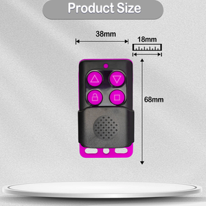 Prezzo di fabbrica di alta qualità 433MHz codice di apprendimento universale Wireless elettrico porta del Garage telecomando - Product Image 5