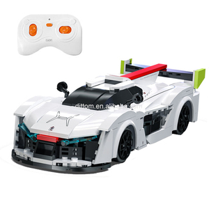 Cada C51090W 1/12 RC спортивный автомобиль кирпичи 2,4G & APP запрограммированный гоночный автомобиль DIY сборочные блоки наборы