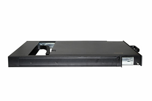 Conmutador KVM VGA de un solo puerto 1U Montaje en rack Monitor de ratón USB de 19 pulgadas Consola KVM LCD