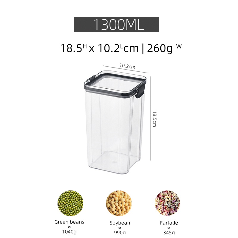 1300ml black
