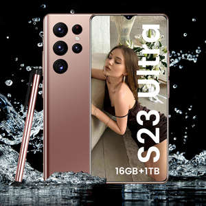 2023 yeni S23 Ultra Android 11 kilidini cep telefonu 7.2 inç HD ekran 16G + 1TB orijinal yüz 108MP arka kamera ile kilidini - Product Image 2