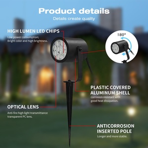 WLED Digital LED Garten leuchte DC 24V Eingang 350mA max IC Modell UCS2903B RGB Music Sync Timer Steuerung Sprach-/Separate/Gruppen steuerung - Product Image 3