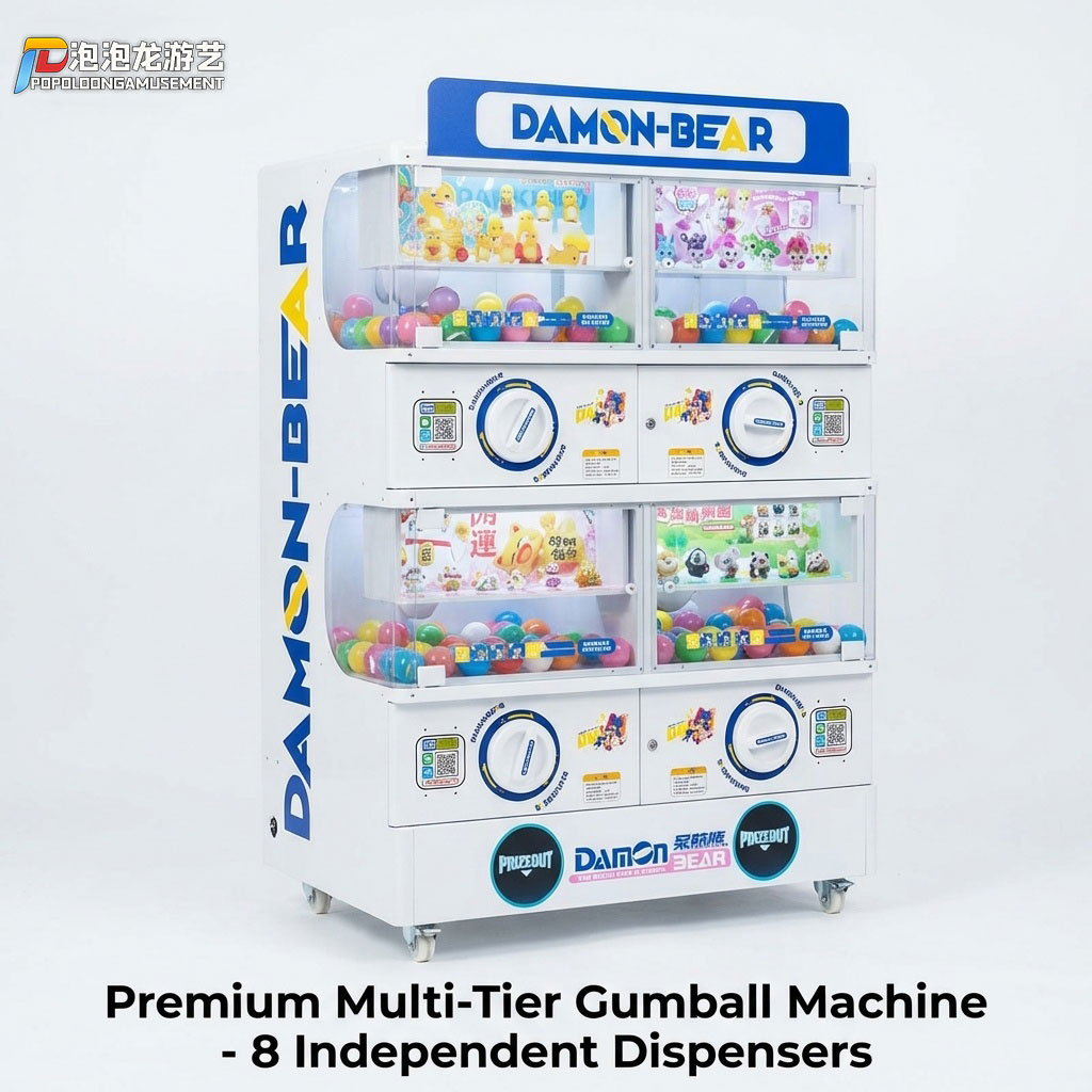 Machine à capsules STAR double couche à quatre compartiments