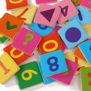 子供の教育玩具子供の数学教育ボックスセット木数カウント赤ちゃん数学ステッカー計算教育 - Product Image 5