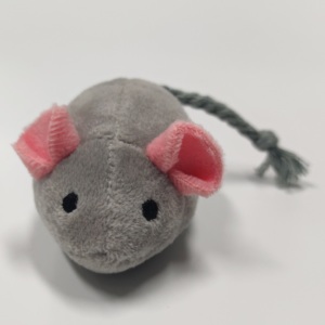 キャットニップが入ったかわいいマウスの形の猫のぬいぐるみ - Product Image 3